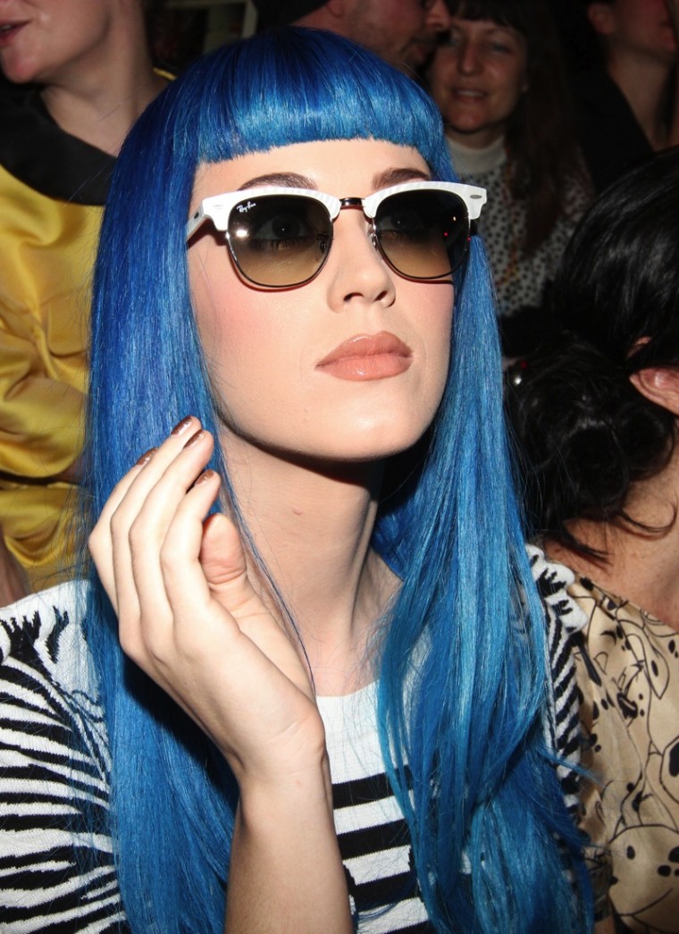 Katy Perry Hairstyles Lavender Hair